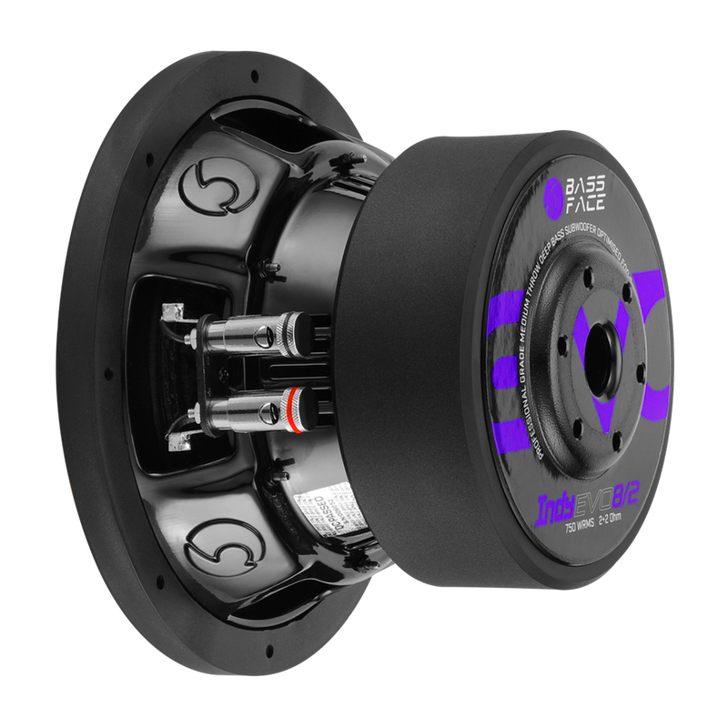 BASSFACE IndyEVO8/2 - 8" Deep Bass Subwoofer For Sealed Or Ported Enclosures