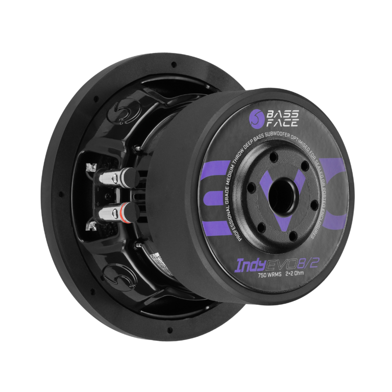 BASSFACE IndyEVO8/2 - 8" Deep Bass Subwoofer For Sealed Or Ported Enclosures