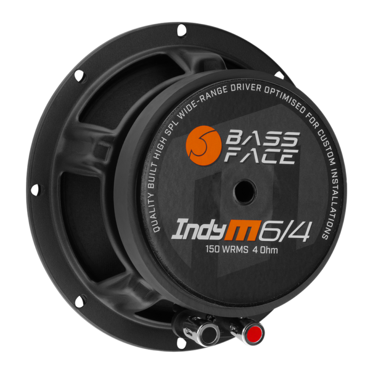 BASSFACE IndyM6/4 - 6" SPL Wide Range Driver