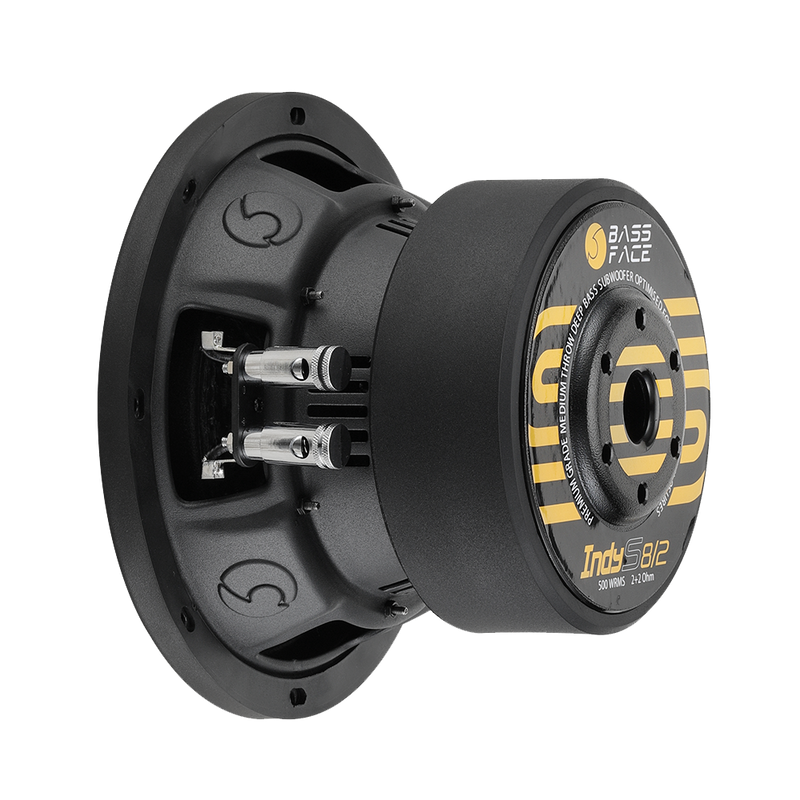 BASSFACE IndyS8/2 - 8" Deep Bass Subwoofer For Sealed Or Ported Enclosures