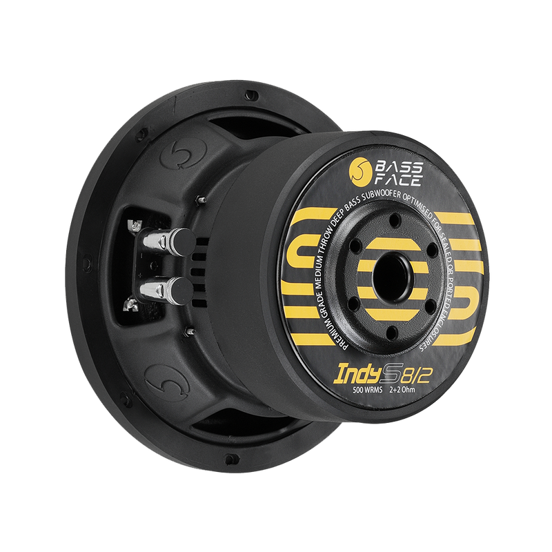 BASSFACE IndyS8/2 - 8" Deep Bass Subwoofer For Sealed Or Ported Enclosures