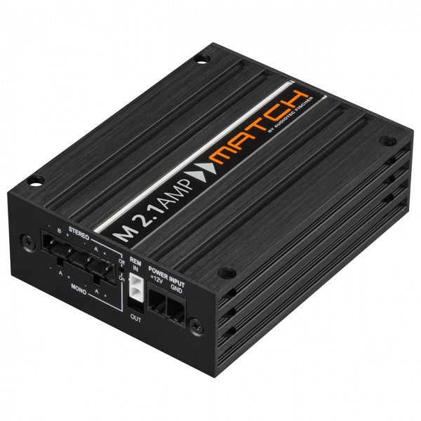 MATCH M 2.1AMP - 1/2 Channel Micro Amplifier
