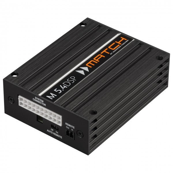 MATCH M 5.4DSP - 5 Channel Micro Amplifier with Integrated 9 Channel DSP