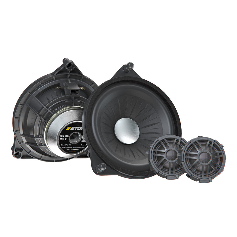 ETON UG MB 100 F - Mercedes 100mm Front/Rear Door 2 way Speaker Upgrade
