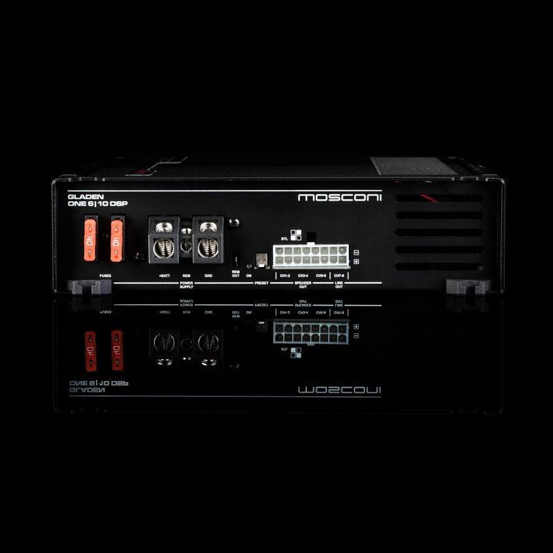 MOSCONI GLADEN ONE 6|10 DSP - 6 Channel Amplifier With 10 Channel DSP