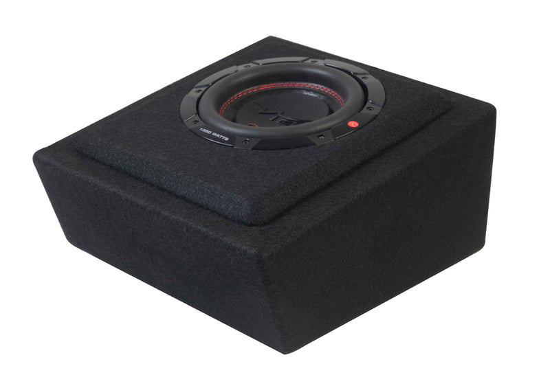 VIBE SLICKT5A-V2 – 8 INCH VW Transporter BASS ENCLOSURE AND 400W MONO AMP