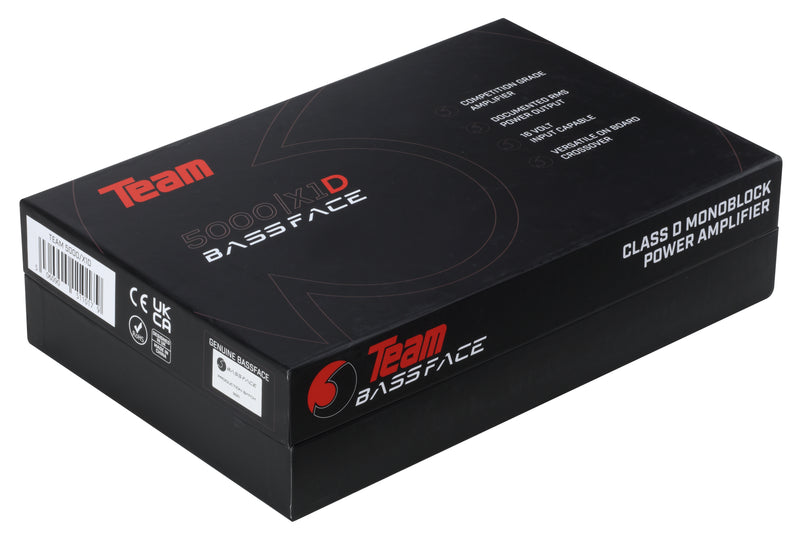 Bassface Team 5000/x1D - Mono Amplifier
