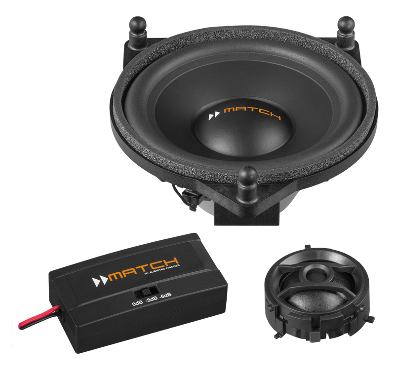 MATCH UP C42MB-FRT - Mercedes 4“ 2 Way Component Front Speaker Set