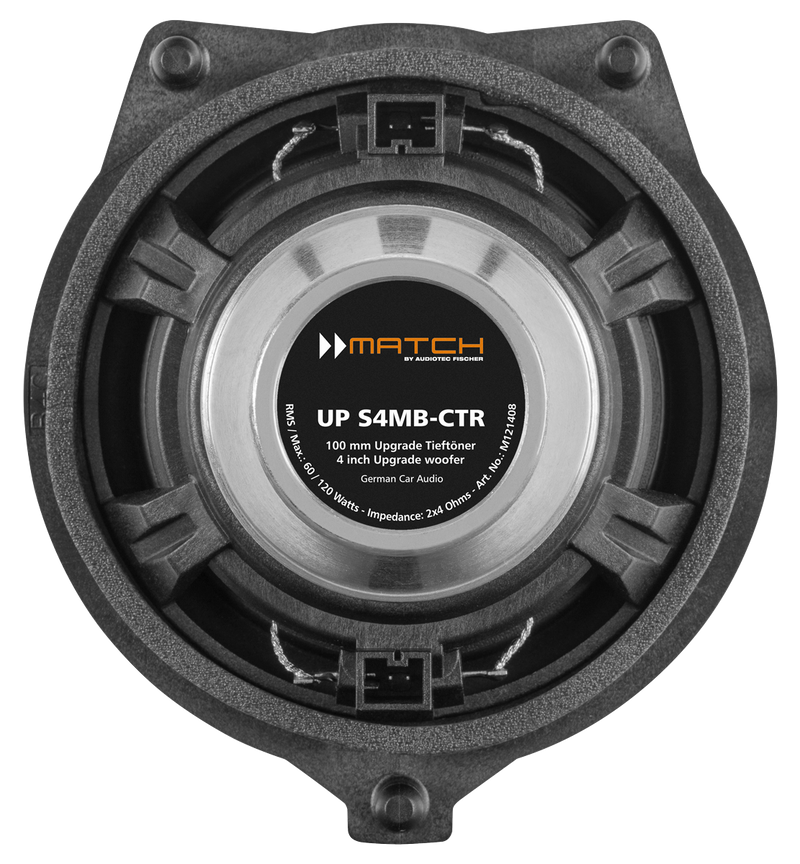 MATCH UP S4MB-CTR - Mercedes 4“ Wideband Center Speaker