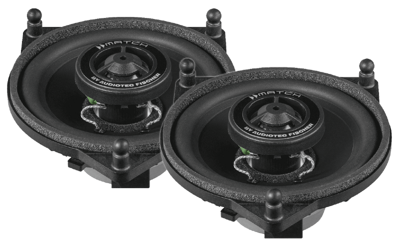 MATCH UP X4MB-FRT - Mercedes 4“ 2 Way Coaxial Front Speakers