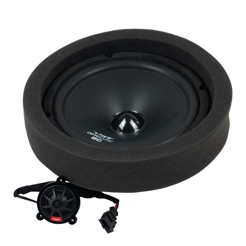 VW CADDY Mk4  2016-2021  100% PLUG N PLAY VIBE AUDIO 8" SPEAKER KIT (for models with factory tweeters)