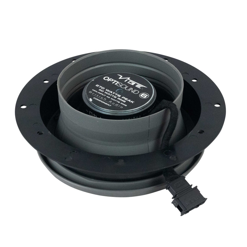 VW TRANSPORTER T6.1 100% PLUG N PLAY 6.5 " SPEAKER UPGRADE KIT.