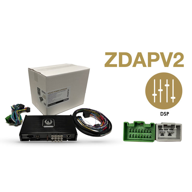 Phoenix Gold ZDAPV2 - Volvo DSP Power Upgrade Kit 2007-2019 (For Vehicles with Factory Amplifier)