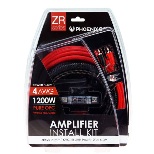 Phoenix Gold ZRK20 – Amplifier Wiring Kit