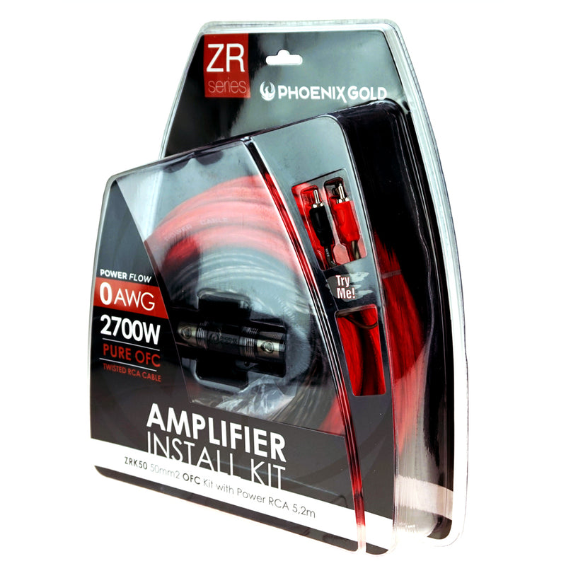 Phoenix Gold ZRK50 – Amplifier Wiring Kit