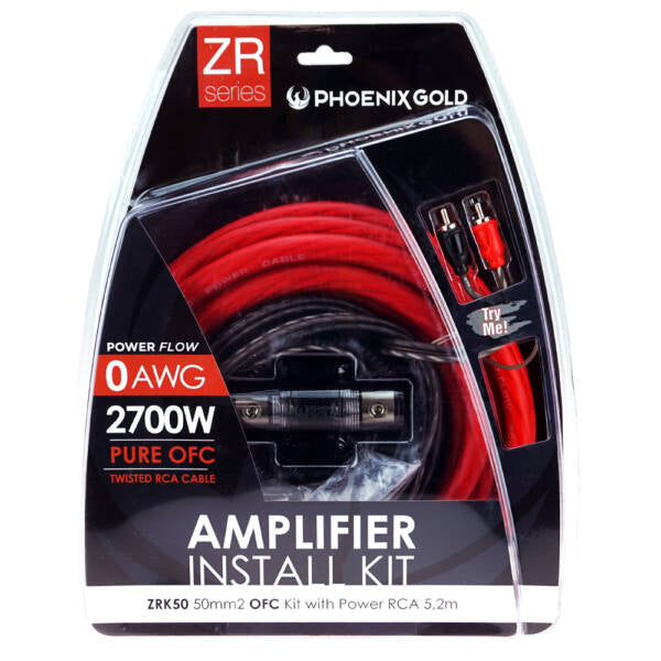 Phoenix Gold ZRK50 – Amplifier Wiring Kit