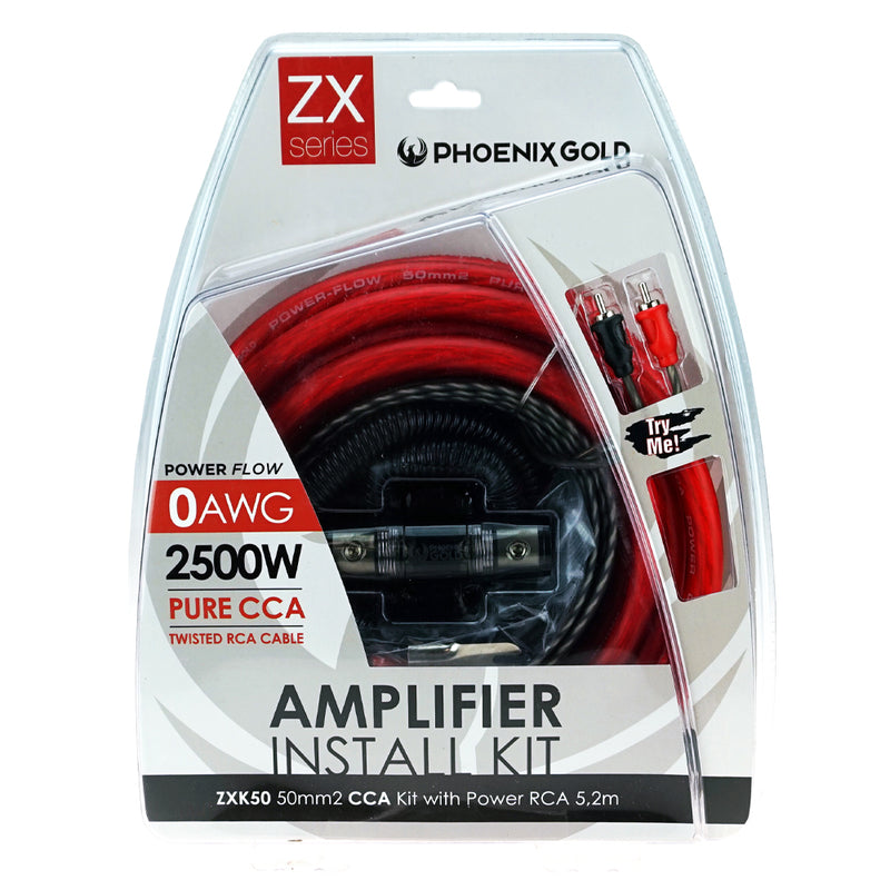 Phoenix Gold ZXK50 – Amplifier Wiring Kit