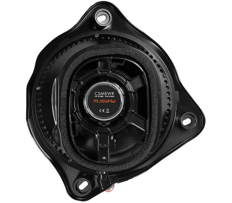 MUSWAY CSM8WR - 8" Right Footwell Subwoofer For Mercedes C/GLC/E Class
