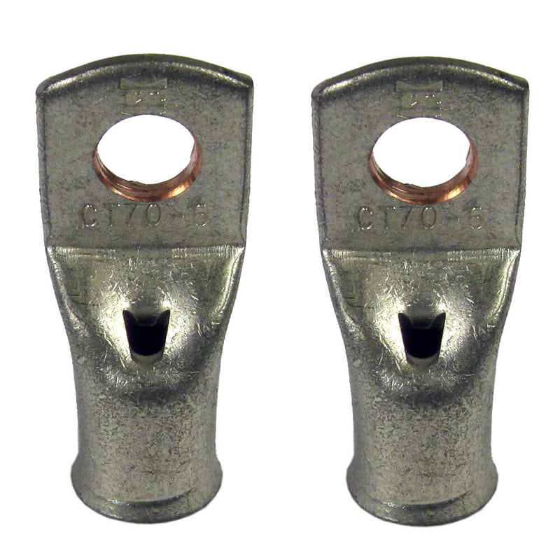 70mm tinned copper lug 8mm fixing hole