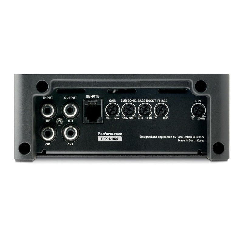 Focal Car Audio FPX11000 - Performance Series Mono Amplifier