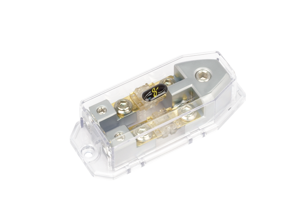 STINGER (SHD820) DUAL MIDI FUSES HOLDER 0 GAUGE IN 2 x 4/8 GAUGE OUT