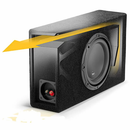 JL AUDIO CP108LG-W3v3 - 8" PORTED ENCLOSURE