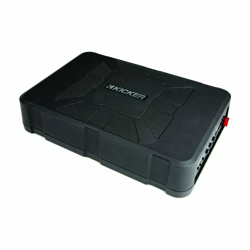 KICKER HS8 - 8" COMPACT POWERED LOADED ENCLOSURE