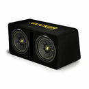 KICKER COMPC DUAL 12" VENTED LOADED ENCLOSURE - 2 OHM