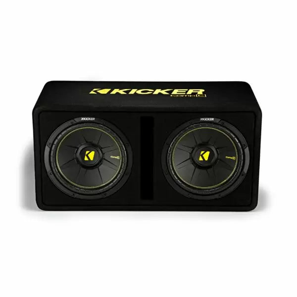 KICJKER COMPC DUAL 12" VENTED LOADED ENCLOSURE - 2 OHM