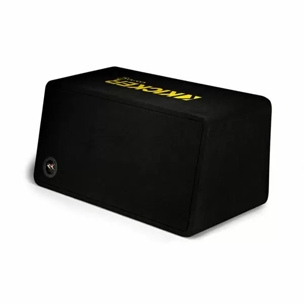 KICKER COMPC DUAL 12" VENTED LOADED ENCLOSURE - 2 OHM