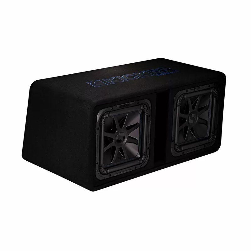 KICKER SOLO-BARIC L7 - DUAL 12" VENTED LOADED ENCLOSURE - 2 OHM