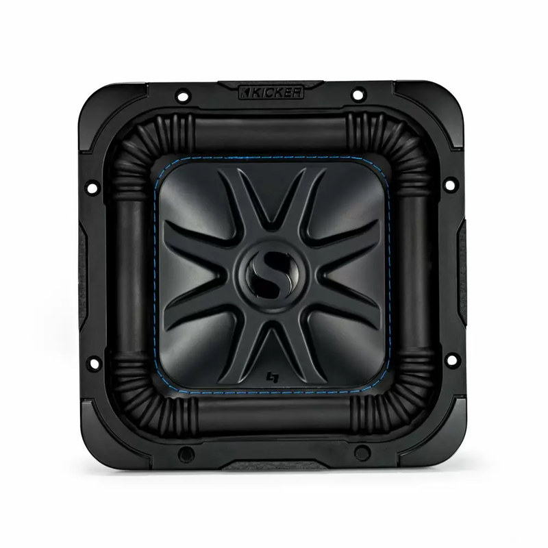 KICKER SOLO-BARIC L7S - 8" SQUARE DUAL VOICE COIL SUBWOOFER - 2 OHM