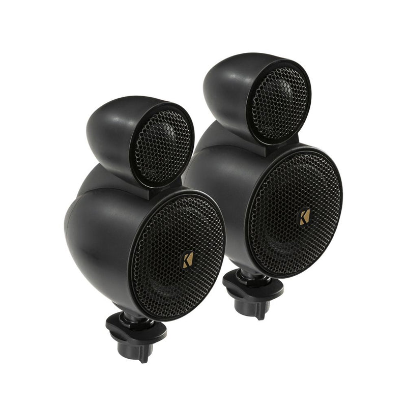 KICKER KS 2.5" COMPONENT SPEAKER SYSTEM WITH MOUNTING POD