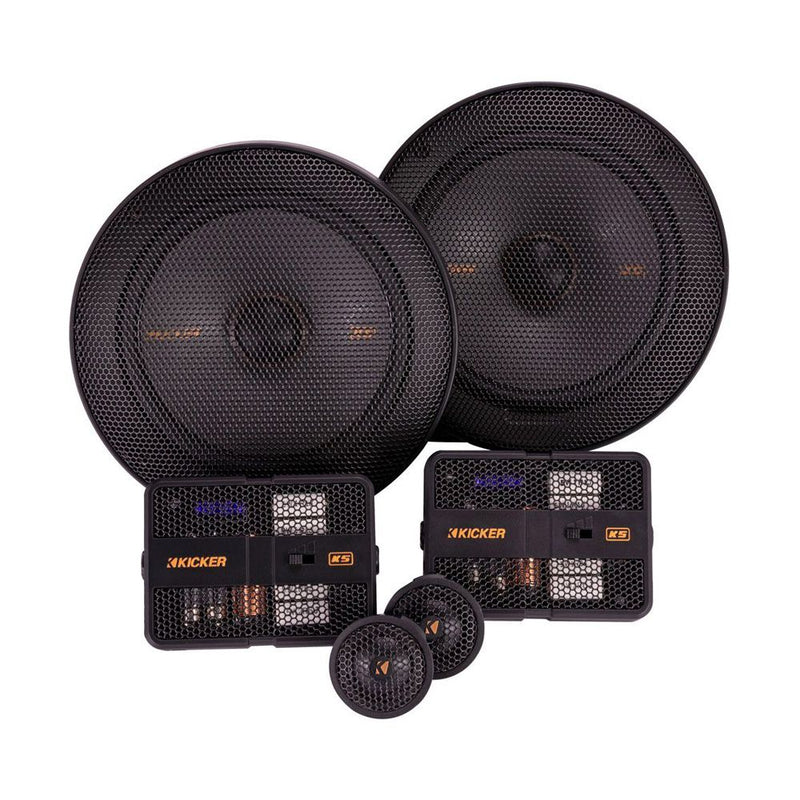 KICKER KS 6.5" COMPONENT SPEAKER SYSTEM