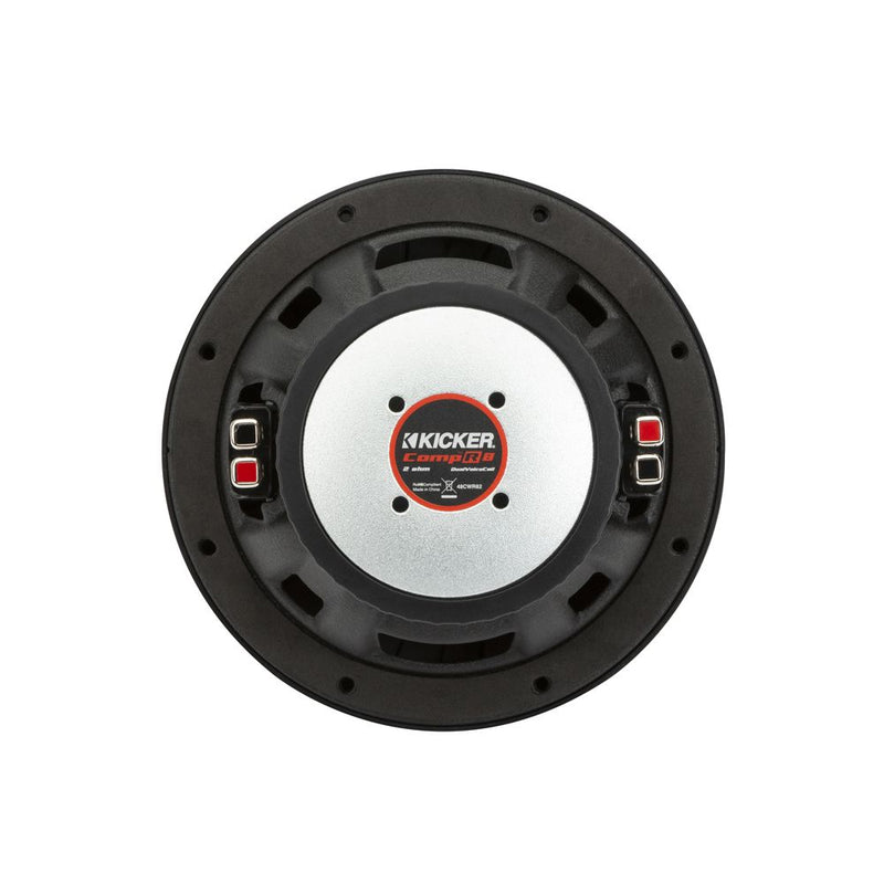 KICKER COMPR - 8" DUAL VOICE COIL SUBWOOFER - 4 OHM