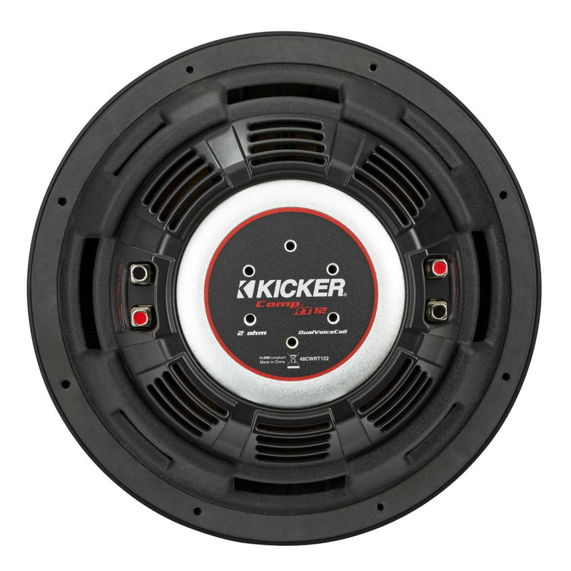 KICKER COMPRT - 12" THIN PROFILE COIL SUBWOOFER - 2 OHM