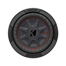 KICKER COMPRT - 8" THIN PROFILE DUAL VOICE COIL SUBWOOFER - 2 OHM