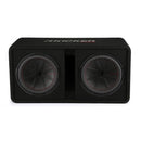 KICKER COMPR - DUAL 12" VENTED LOADED ENCLOSURE - 2 OHM