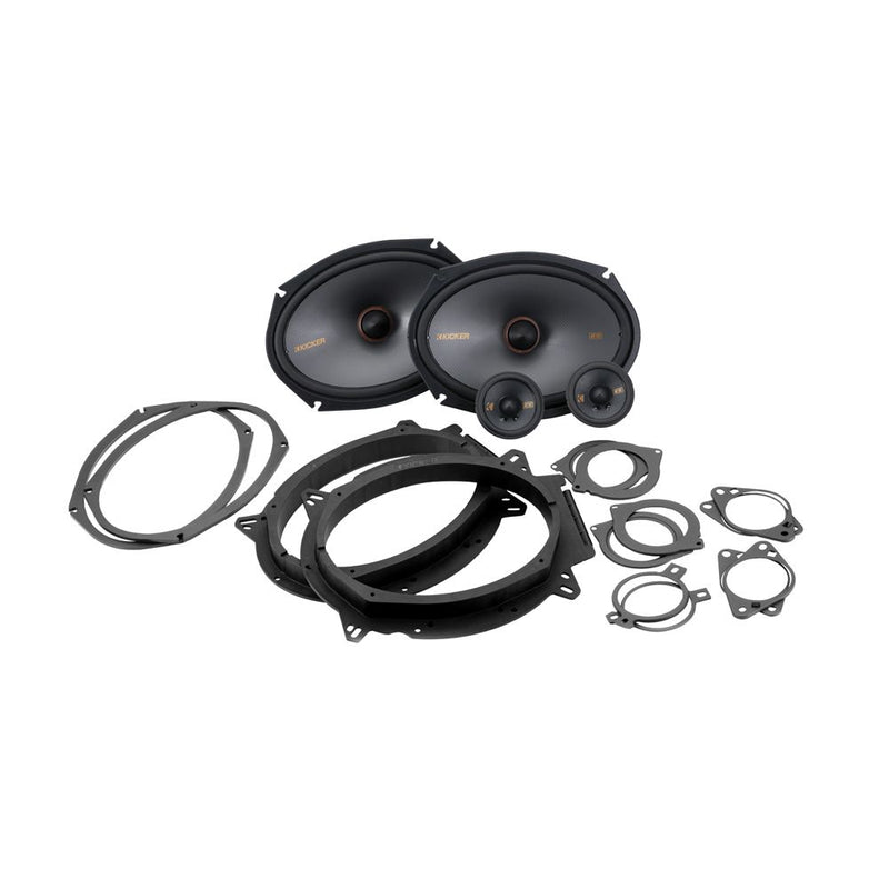 KICKER KS 6X9" 2-WAY COMPONENT SPEAKER SYSTEM
