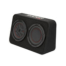 KICKER COMPRT - 8" THIN PROFILE LOADED ENCLOSURE - 2 OHM