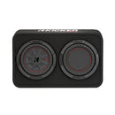 KICKER COMPRT - 8" THIN PROFILE LOADED ENCLOSURE - 2 OHM