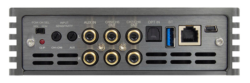 MUSWAY M4+V3 - 4 Channel Amplifier With 8 Channel DSP