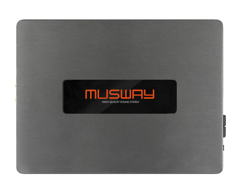 MUSWAY M6v3-24V - 6 Channel Amplifier With 8 Channel DSP