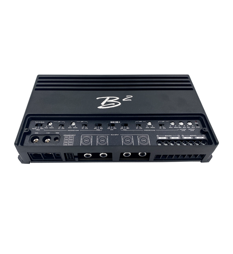 B2 Audio MANI 600.4 - 4 Channel Amplifier