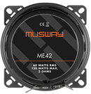 MUSWAY ME42  - 4" 2 Way Coaxial Speaker