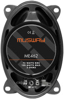 MUSWAY ME462 - 4x6" 2 Way Coaxial Speaker