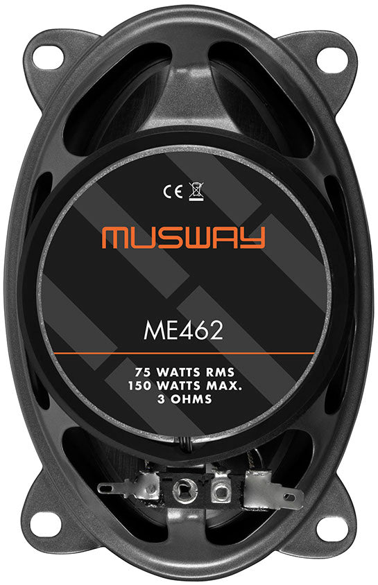 MUSWAY ME462  - 4x6" 2 Way Coaxial Speaker