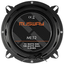MUSWAY ME52 - 5.25" 2 Way Coaxial Speaker