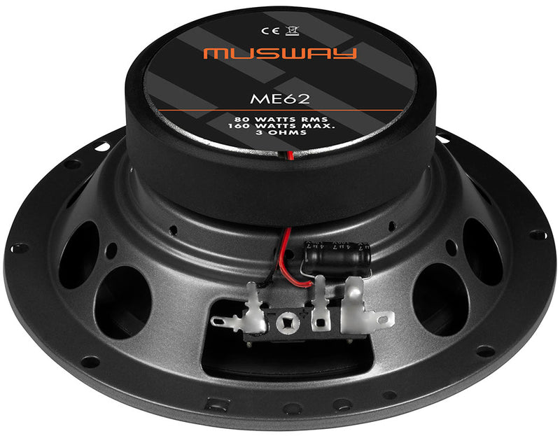MUSWAY ME62 - 6.5" 2 Way Coaxial Speaker
