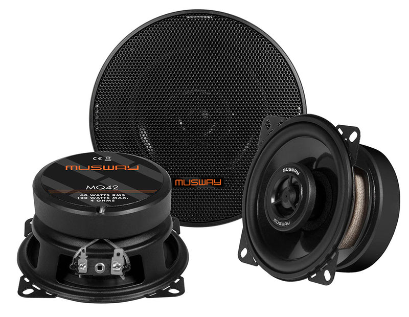 MUSWAY MQ42  - 4" 2 Way Coaxial Speaker